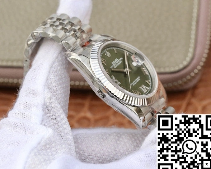 Green Rolex GM 36MM Factory Dial Datejust 1123